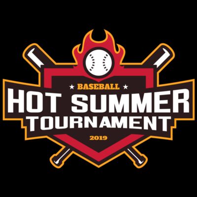 Hot Summer Tournament Baseball logo 01 Thumbnail