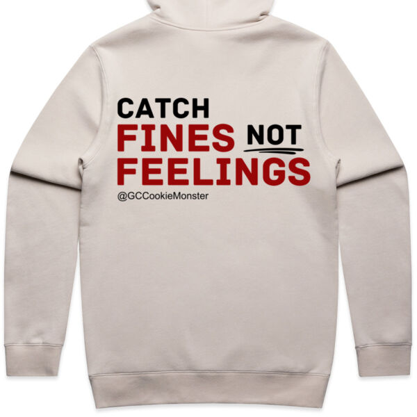 Catch Fines Not Feelings - Red/Black Variation - Hoodie Thumbnail