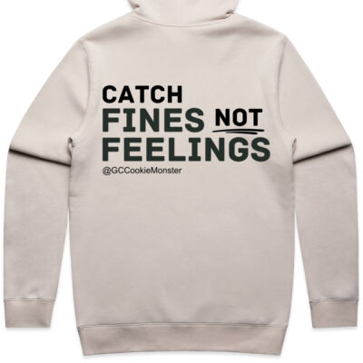 Catch Fines Not Feelings - Green/Black Variation - Hoodie Thumbnail