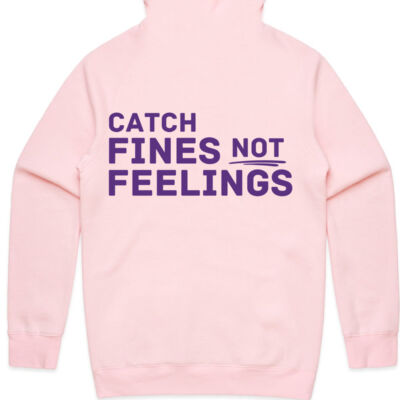 Catch Fines Not Feelings - No Logo Special Edition - Hoodie Thumbnail