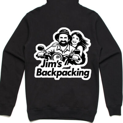 Jim's Backpacking - Dark Variation - Hoodie Thumbnail
