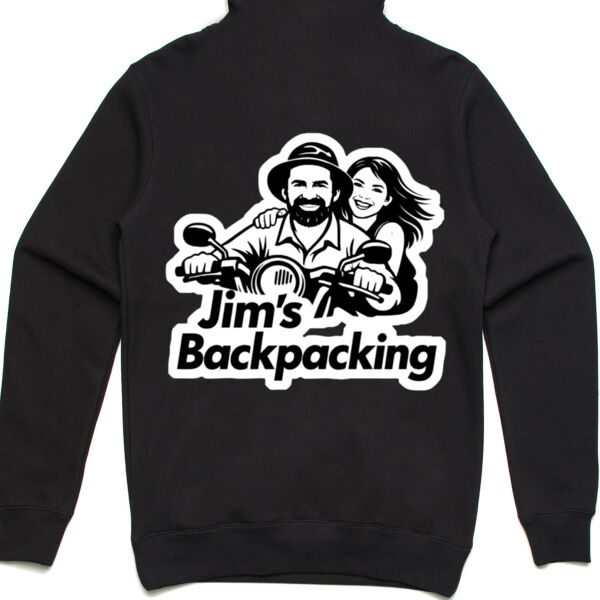 Jim's Backpacking - Dark Variation - Hoodie Thumbnail