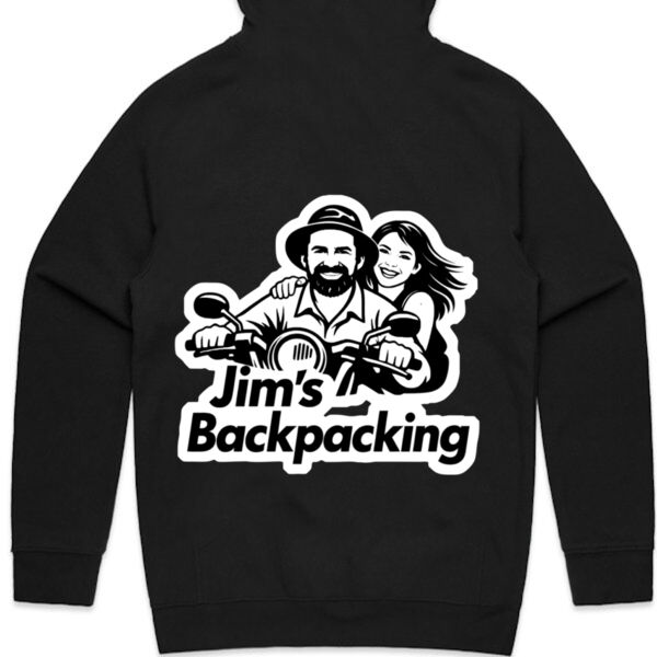 Jim's Backpacking - Dark Variation - Hoodie Thumbnail