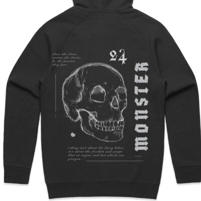 Cursed Skull - Zip Hoodie Thumbnail
