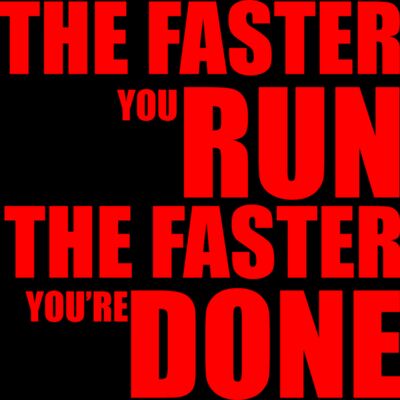 The faster you run Thumbnail