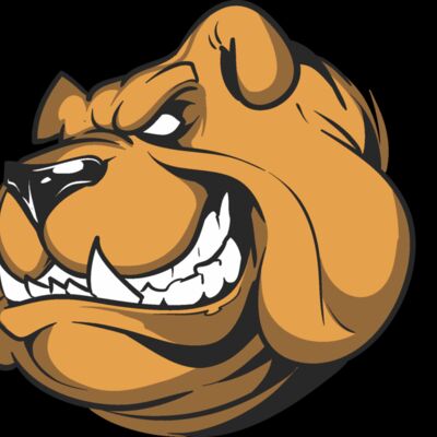 Bulldog head mascot Thumbnail