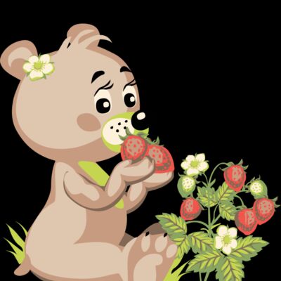 Bear Strawberries Thumbnail
