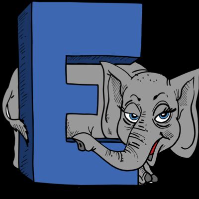 E is for Elephant Thumbnail