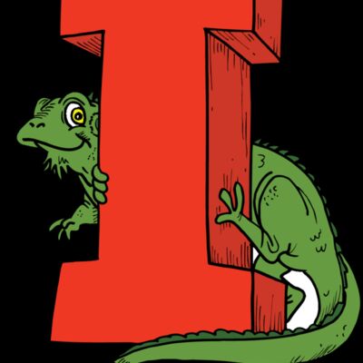 I is for Iguana Thumbnail