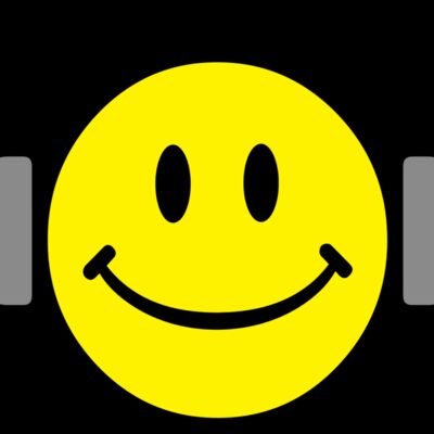 Happy with headphones Thumbnail