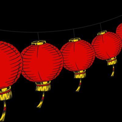 Chinese Lanterns  left  Thumbnail