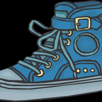 Blue high top Thumbnail