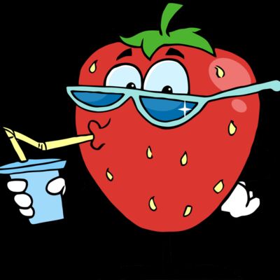Strawberry drinking Thumbnail