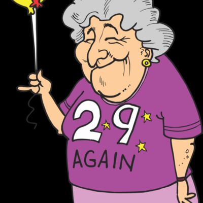 Old lady birthday Thumbnail