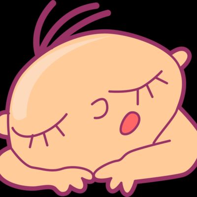 Sleeping Baby CORRECT COLOUR Thumbnail