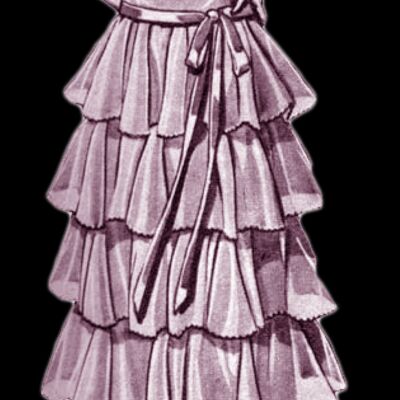 free vintage digital lady 1930 s fashion Thumbnail