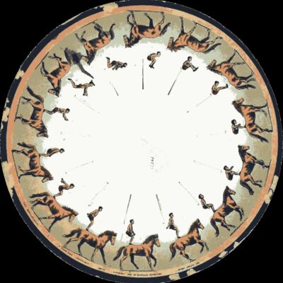 Vintage horse acrobat Thumbnail