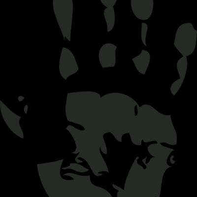 Black handprint Thumbnail