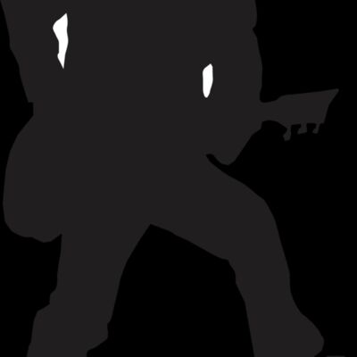 Rock star silhouette Thumbnail