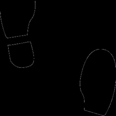 black shoe prints Thumbnail