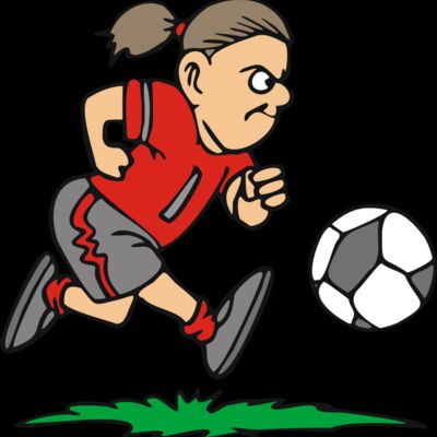 Determined girl soccer Thumbnail