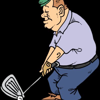 Male golfer Thumbnail
