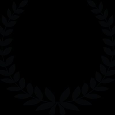 laurel wreath black and white Thumbnail