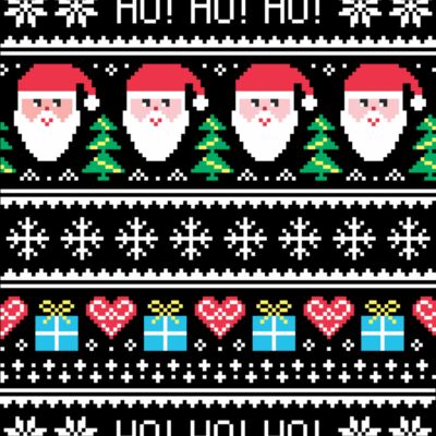 Santa Ho Ho Ho [print size 400 x 500] Thumbnail