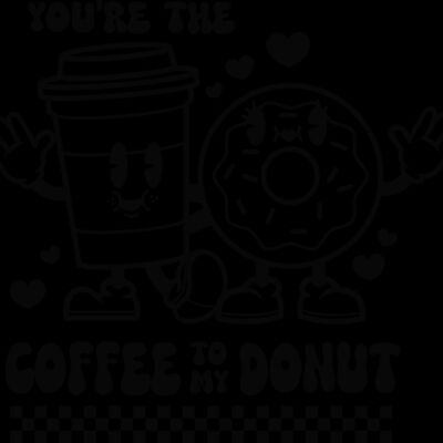 Coffee Donut BW Thumbnail